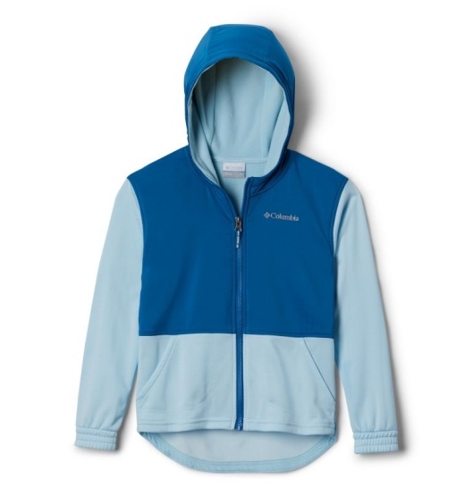 Columbia Adventure Kids' Fleece Jacket Blue Dark | 605-ISJVYL