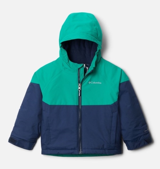 Columbia Alpine Action II Kids' Ski Jacket Navy Green | 207-MUPRDE