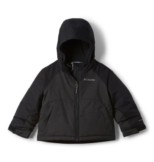 Columbia Alpine Action II Kids' Ski Jacket Black | 691-ZHWPTD