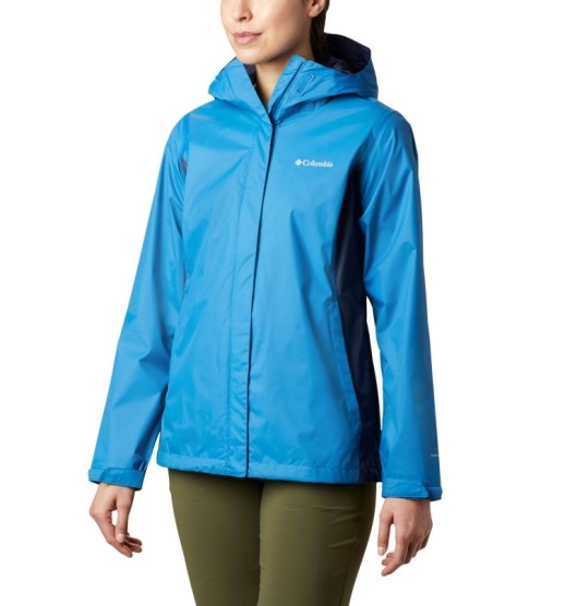 Columbia Arcadia II Women's Rain Jacket Blue | 168-HRAISO