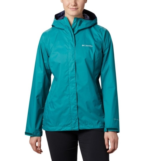 Columbia Arcadia II Women's Rain Jacket Blue | 620-ZUGBRF