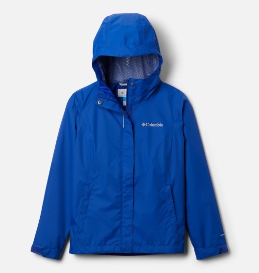 Columbia Arcadia Kids' Waterproof Jacket Blue | 054-KYCTHX