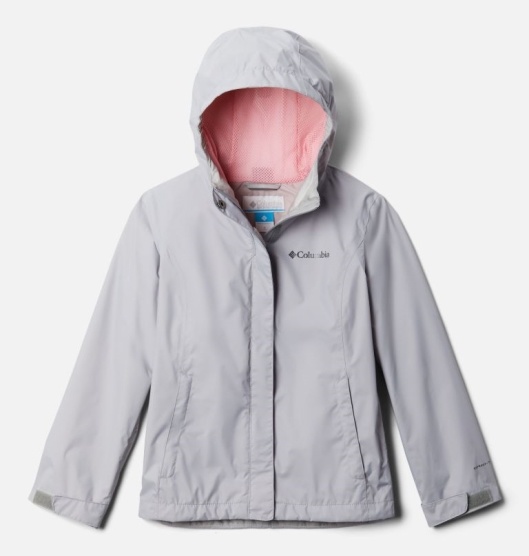 Columbia Arcadia Kids' Waterproof Jacket Grey | 386-BXWTJS