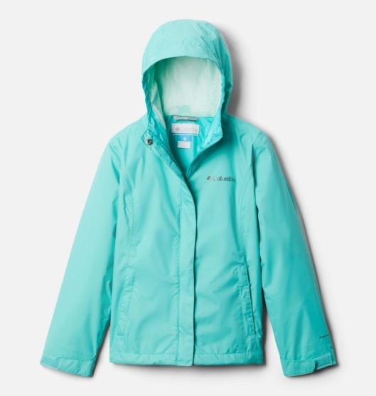 Columbia Arcadia Kids' Waterproof Jacket Blue | 489-NYXOIR