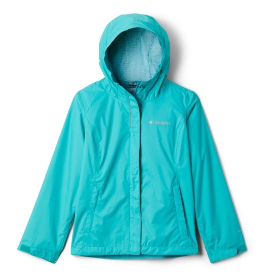 Columbia Arcadia Kids' Waterproof Jacket Blue | 972-ALNDPE