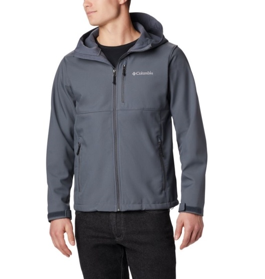 Columbia Ascender Men's Softshell Jacket Grey | 041-GZWNPC