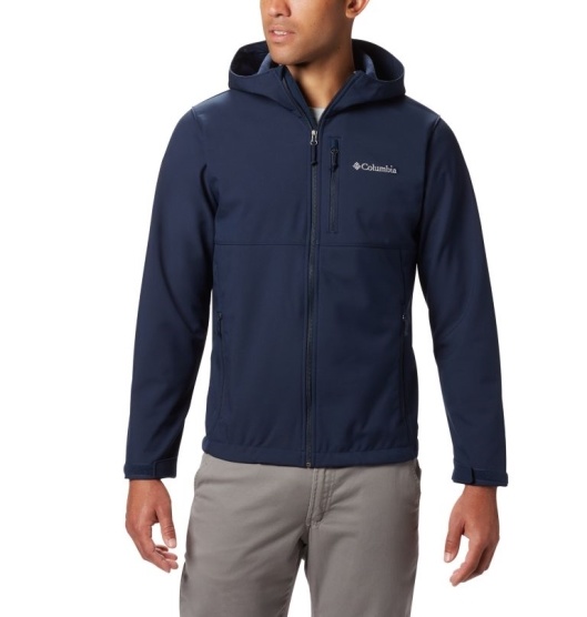 Columbia Ascender Men's Softshell Jacket Navy | 063-PKQWAO