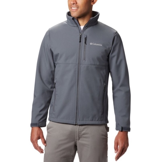 Columbia Ascender Men's Softshell Jacket Grey | 806-TUOVNP