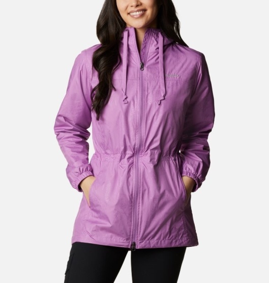 Columbia Auroras Wake III Women's Windbreaker Pink | 837-GJPVRD