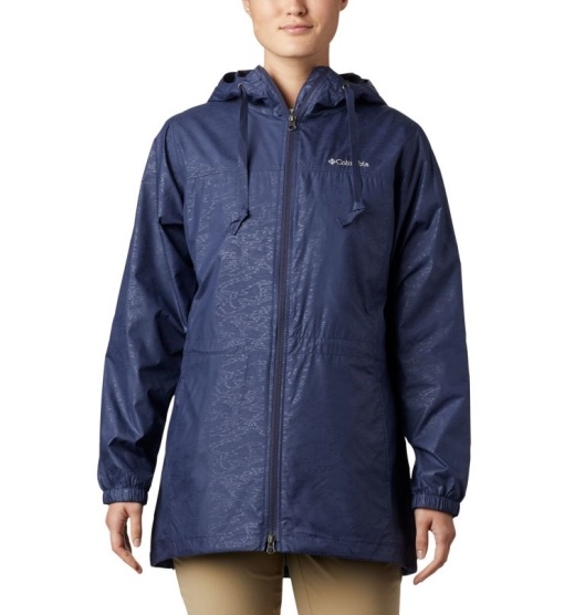 Columbia Auroras Wake III Women's Windbreaker Blue | 867-MLYVTK