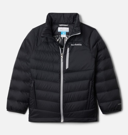 Columbia Autumn Park Kids' Down Jacket Black | 594-GBIREH