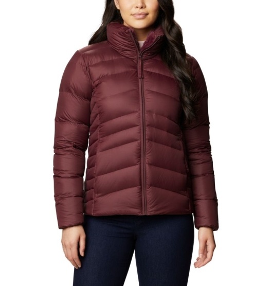 Columbia Autumn Park Women's Down Jacket Red | 081-WCQFPV