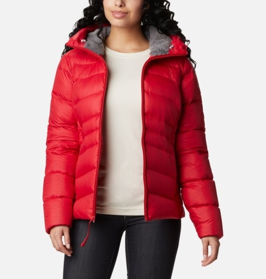 Columbia Autumn Park Women's Down Jacket Red | 314-YDPFSZ