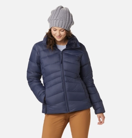 Columbia Autumn Park Women's Down Jacket Blue | 370-BCROEQ