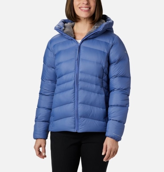 Columbia Autumn Park Women's Down Jacket Blue | 710-VKHRLS