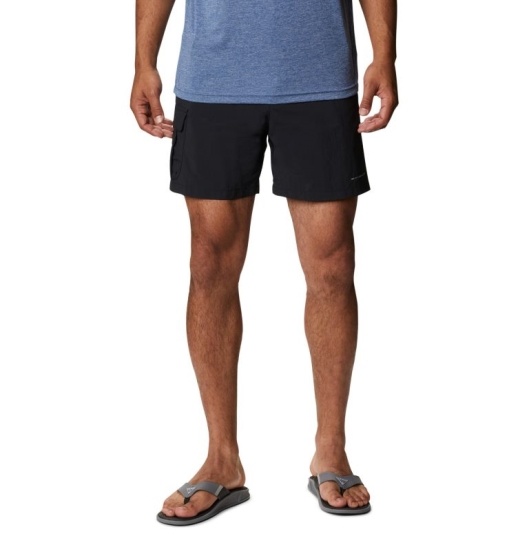 Columbia Bahama Men's Shorts Black | 457-CTQHFL