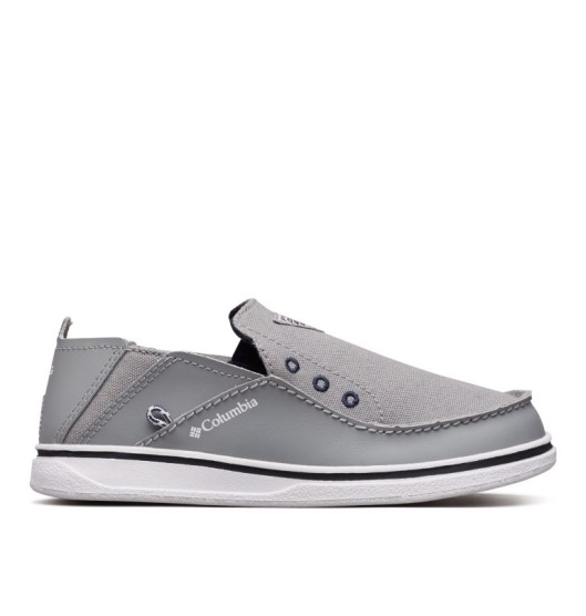 Columbia Bahama PFG Kids' Sneakers Grey Navy | 293-TFLAWZ