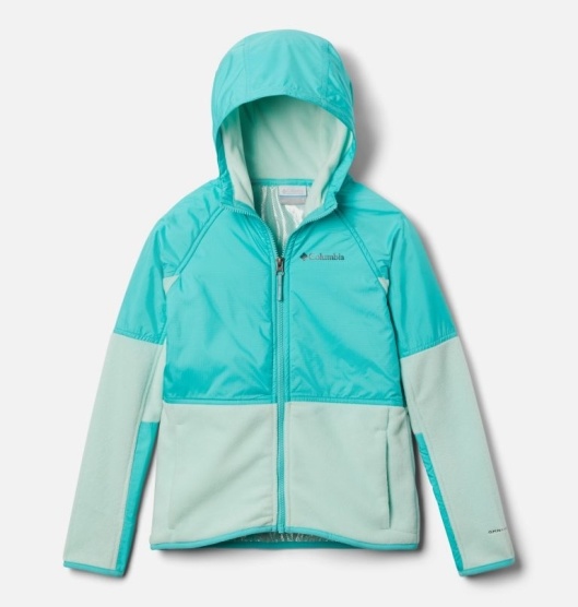 Columbia Basin Butte Kids' Fleece Jacket Blue | 216-VNZLTC