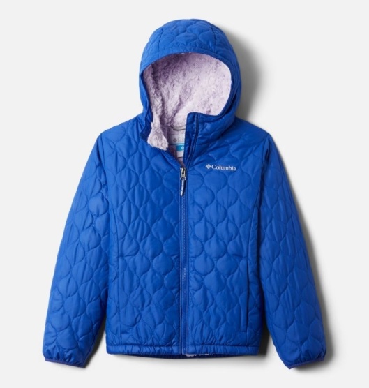 Columbia Bella Plush Kids' Winter Jacket Blue | 201-USVFDL