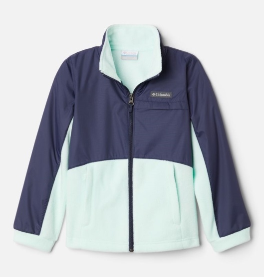 Columbia Benton Springs Kids' Fleece Jacket Blue | 139-NKFBLG