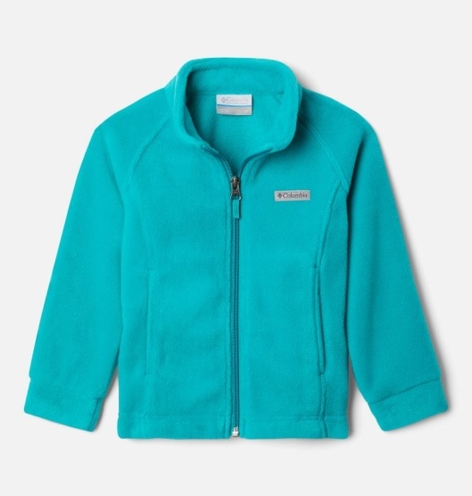 Columbia Benton Springs Kids' Fleece Jacket Blue | 176-WSNLVZ