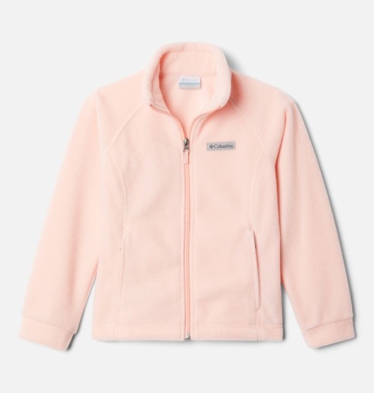 Columbia Benton Springs Kids' Fleece Jacket Pink | 195-XWMPFQ