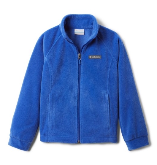 Columbia Benton Springs Kids' Fleece Jacket Blue | 530-IGDHAT