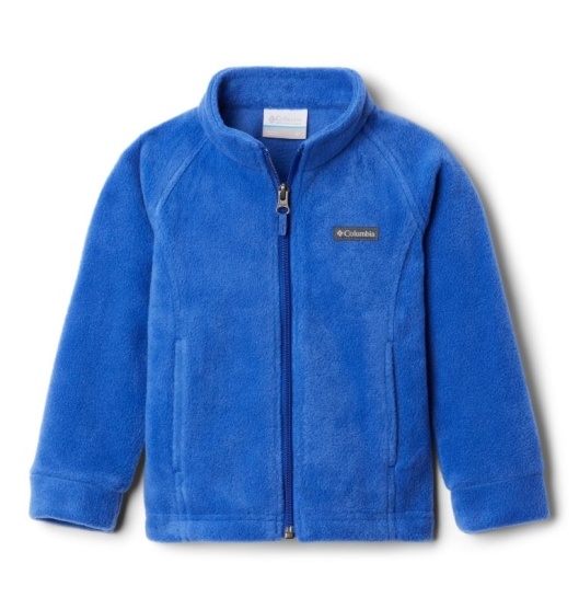 Columbia Benton Springs Kids' Fleece Jacket Blue | 684-YADEMU