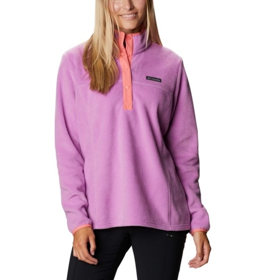 Columbia Benton Springs Women's Hoodies Pink Orange | 528-ASCZOR