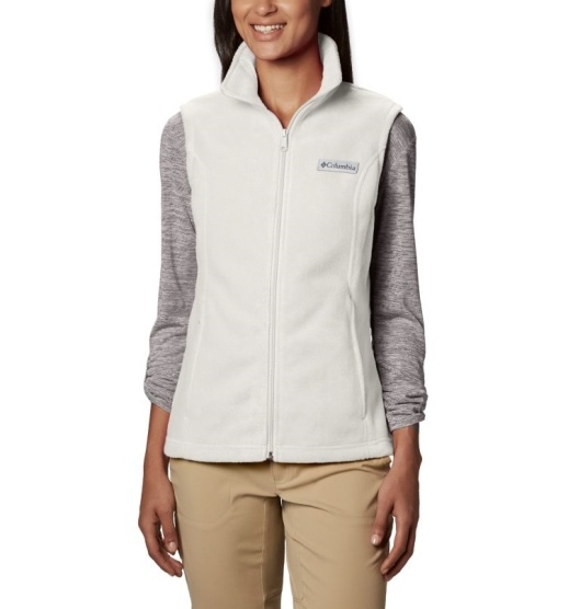 Columbia Benton Springs Women's Vest White | 439-JOUPNX