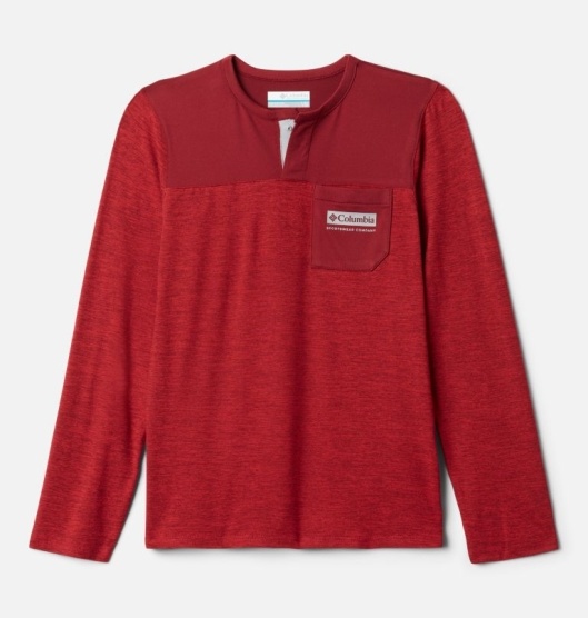 Columbia Better Edge Kids' Shirts Red | 365-NZFMYR