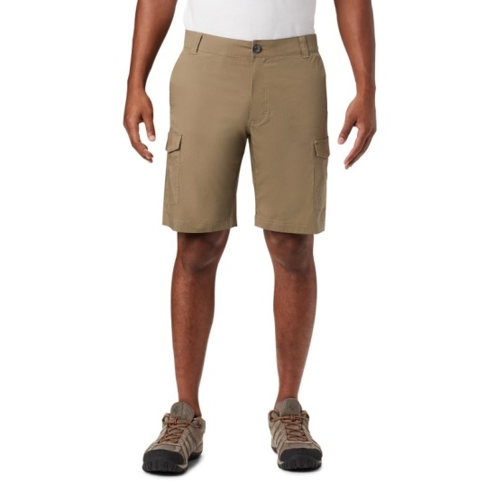 Columbia Brentyn Trail Men's Shorts Brown | 094-JQTYDA