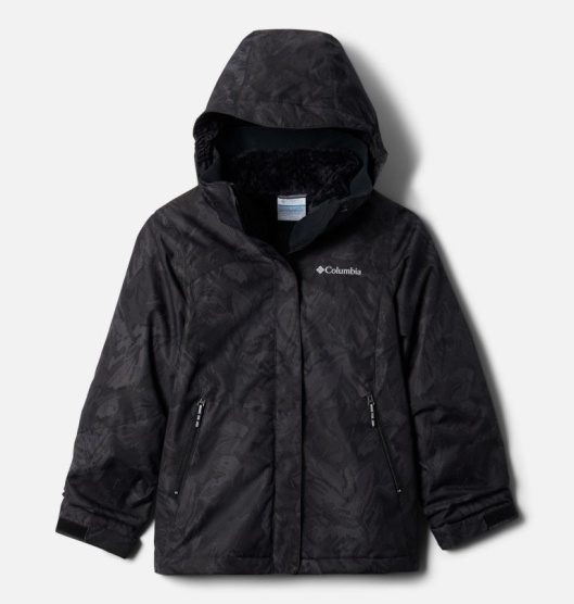 Columbia Bugaboo II Kids' Interchange 3 In 1 Jacket Black | 830-WFPTKR