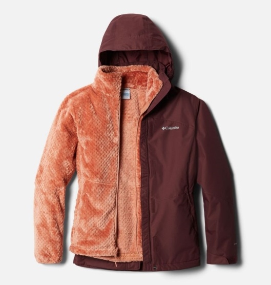 Columbia Bugaboo II Women's Interchange 3 In 1 Jacket Red | 915-UZTHVR