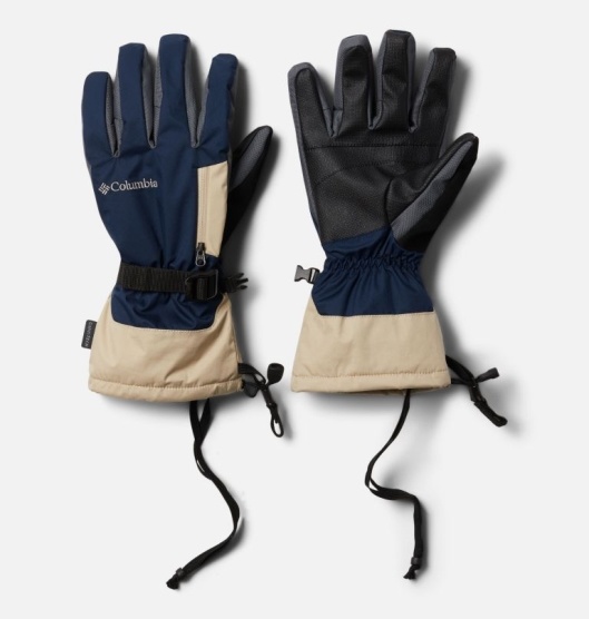 Columbia Bugaboo Men's Gloves Navy Khaki | 736-XWANJZ