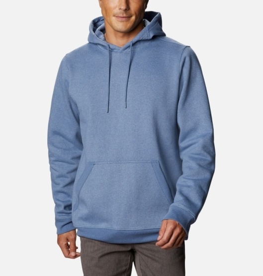 Columbia CSC Basic Logo II Men's Hoodies Blue | 803-RZOKAF