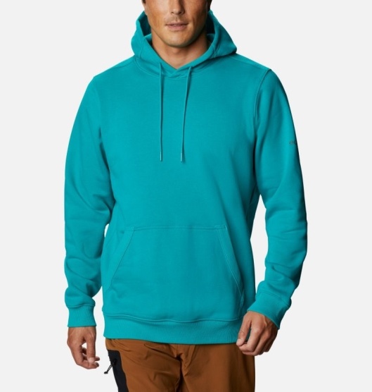 Columbia CSC Basic Logo II Men's Hoodies Blue | 830-XIJQGY