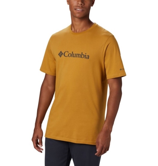 Columbia CSC Basic Logo Men's T-Shirt Dark | 342-WQATHI