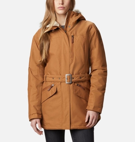 Columbia Carson Pass II Women's Parkas Brown | 726-EMIFXW