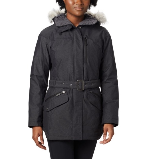 Columbia Carson Pass II Women's Parkas Black | 823-TPUDHI