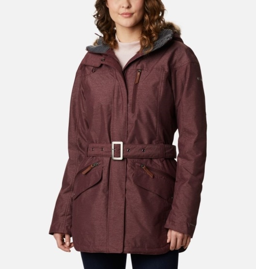 Columbia Carson Pass II Women's Parkas Red | 623-NRTPIX