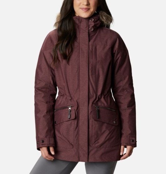 Columbia Carson Pass Women's Interchange 3 In 1 Jacket Red | 037-MEVHDG