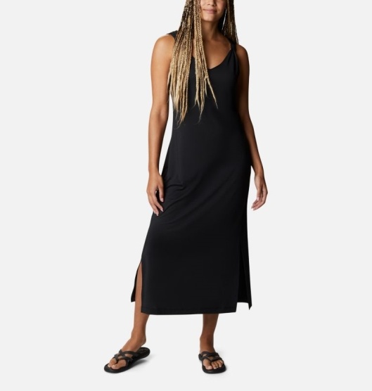 Columbia Chill River Women's Dresses Black | 057-VTGXWZ