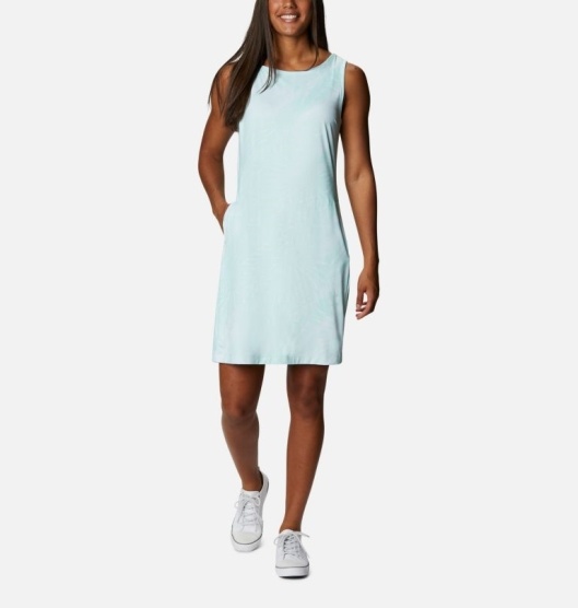 Columbia Chill River Women's Dresses Green | 520-WXBHID