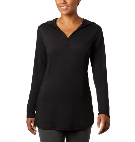 Columbia Chill River Women's Hoodies Black | 951-MJBGFS