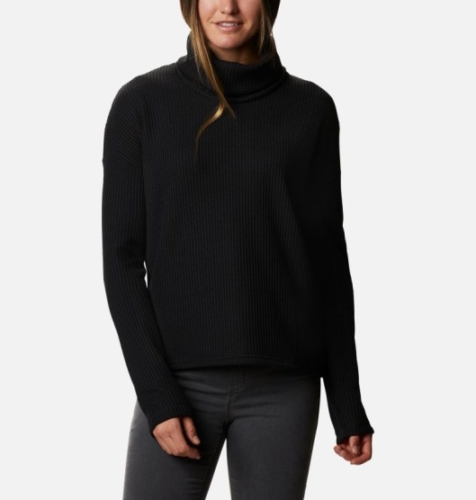 Columbia Chillin Women's Sweaters Black | 529-FMWEAJ