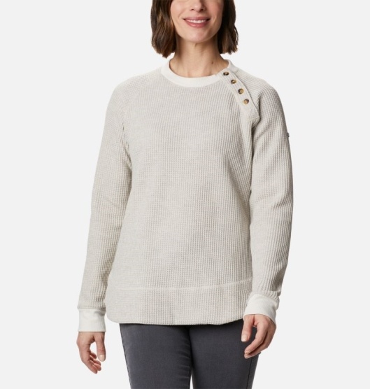 Columbia Chillin Women's Sweaters White | 275-OJLXVF