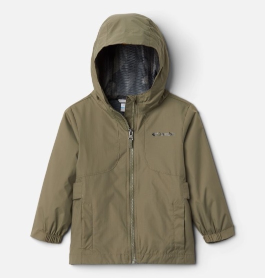 Columbia City Trail Kids' Waterproof Jacket Green | 084-PXDUKS