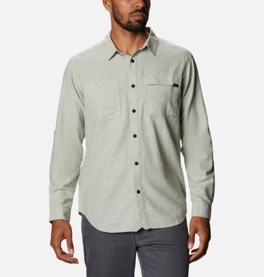 Columbia Clarkwall Men's Shirts Green | 950-ERYQBU