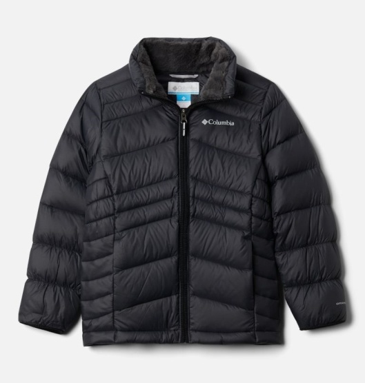 Columbia Coats Kids' Down Jacket Black | 098-PMFJTH